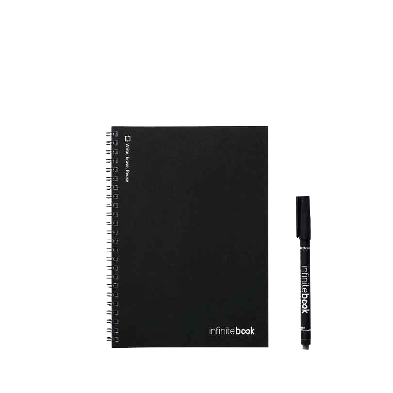 Caderno Reutilizável e Apagável A5 - Infinitebook